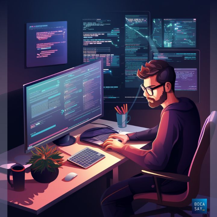 Le Low Code, une course à la simplification et à l'accélération du développement des applicatifs @zerocoder_neuro @midjourney