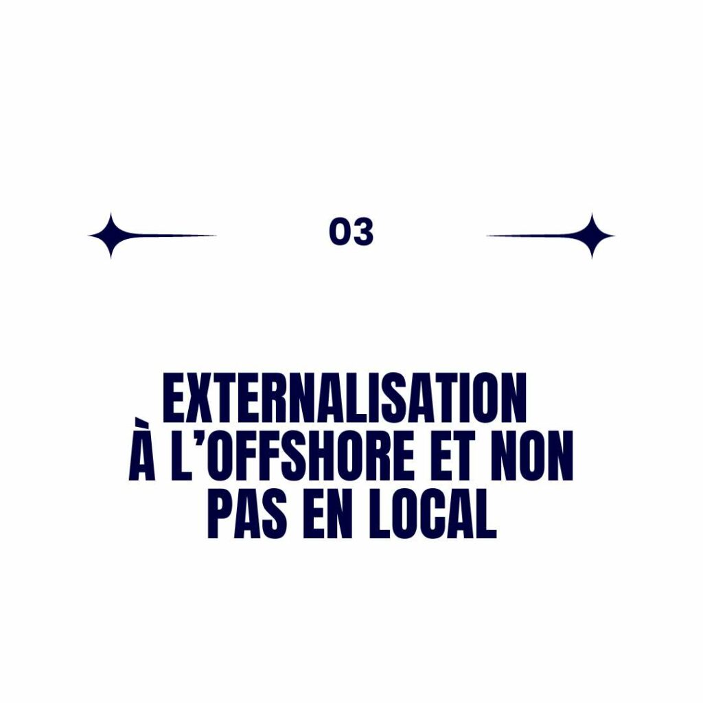 Externaliser son développement de logiciel à l'offshore et non pas en local sur le territoire Australien