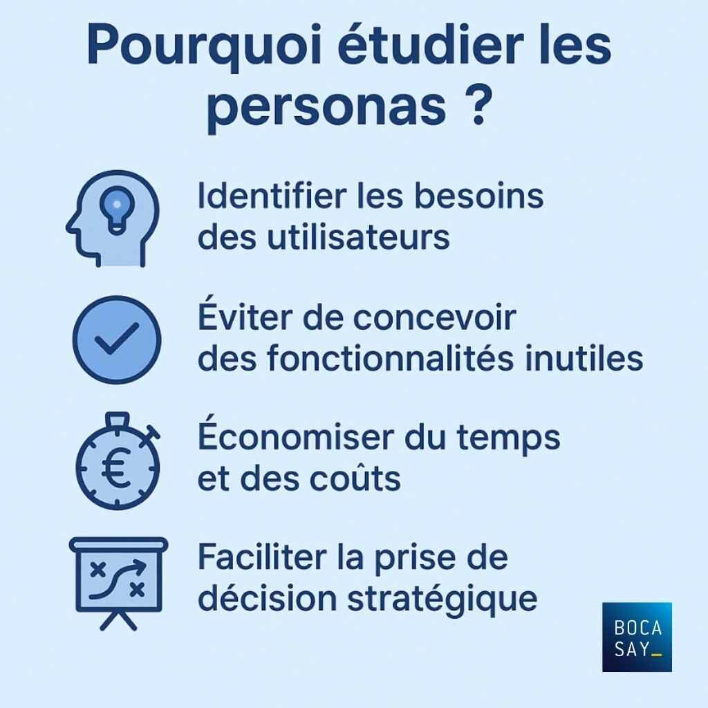 Pourquoi étudier les personas avant de se lancer dans la conception UX/UI et les développements ?