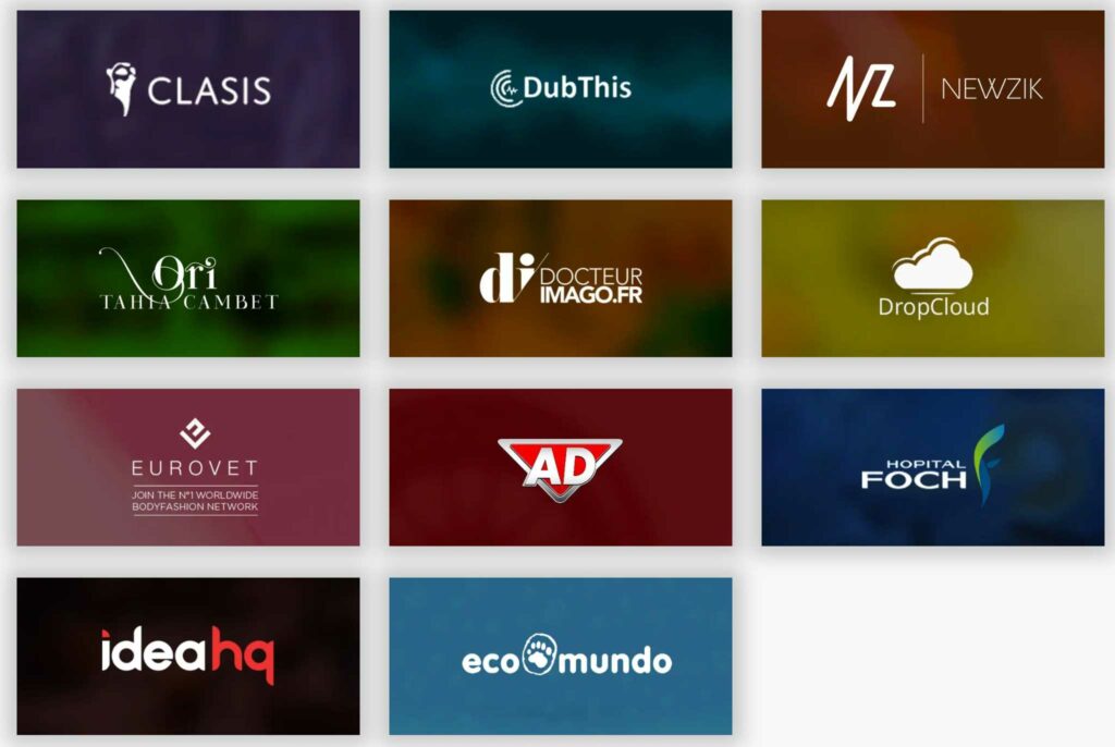 Références clients de l'agence web offshore Bocasay